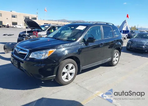 2016 Subaru Forester 2.5I Premium from USA, damaged, VIN JF2SJADC1GH485584
